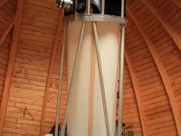 Teleskop der Sternwarte Waldburg