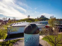 Die Sternwarte Waldburg von oben