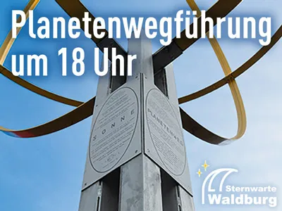 planetenweg fuehrung sternwarte waldburg