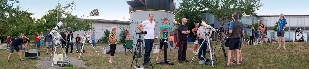 Gemeinsam astronomische Ereignisse beobachten