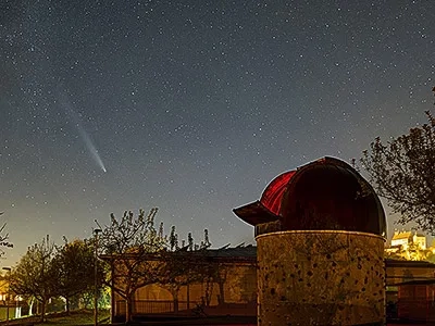 Komet, Sonne und Polarlichter 2024